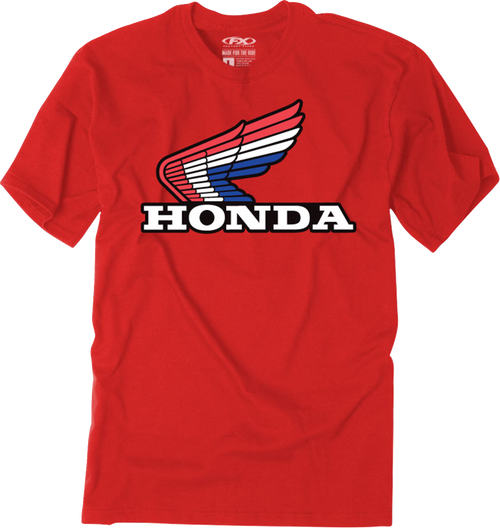 Factory Effex Honda Rwb Classic T-Shirt - Red - Medium 29-87302