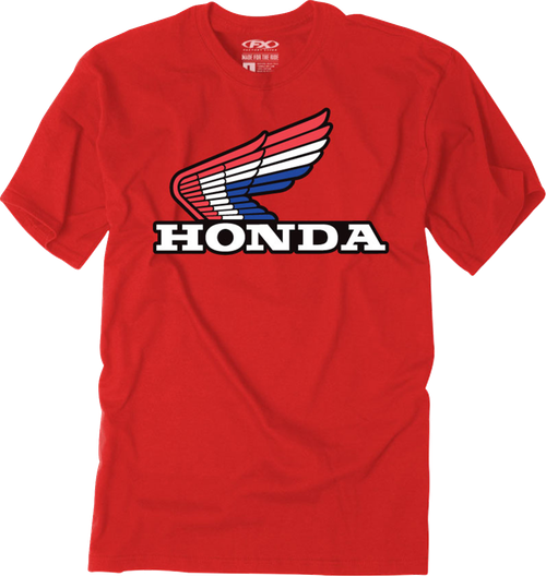 Factory Effex Youth Honda Rwb Classic T-Shirt - Red - Large 29-83304