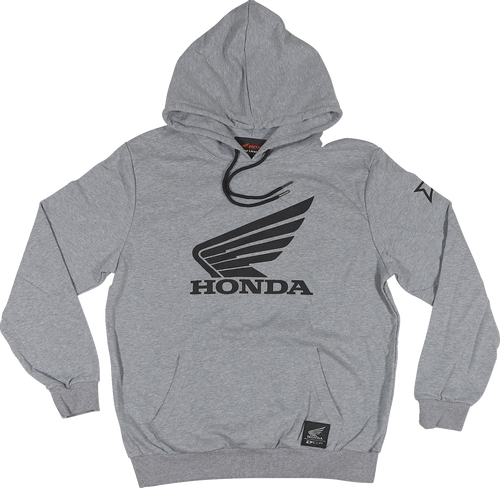 D'Cor Visuals Honda Wing Sweatshirt - Gray - Xl 85-204-4