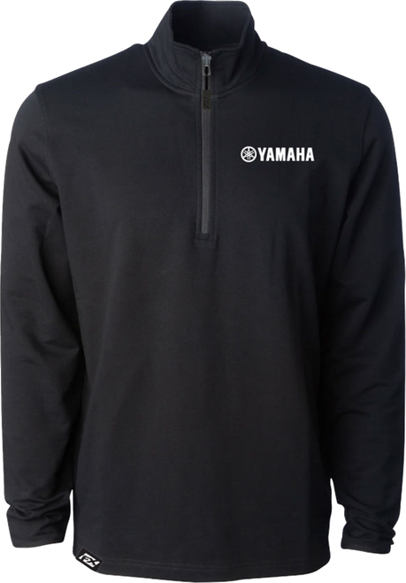 Factory Effex Yamaha Performance Quarter-Zip Sweatshirt - Black - Medium 29-85222