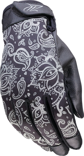 Z1R Women'S Reflective Gloves - Black - Small 3302-0886