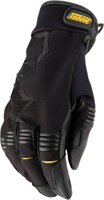 Moose Offroad Mud Riding Gloves - Black - Large 3330-6566