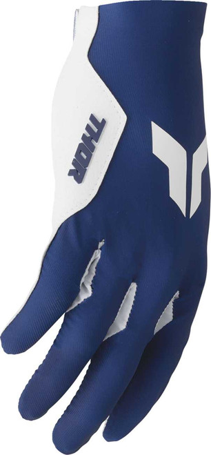 Thor Sportmode Iconic Gloves - Navy/White - Large 3330-8233