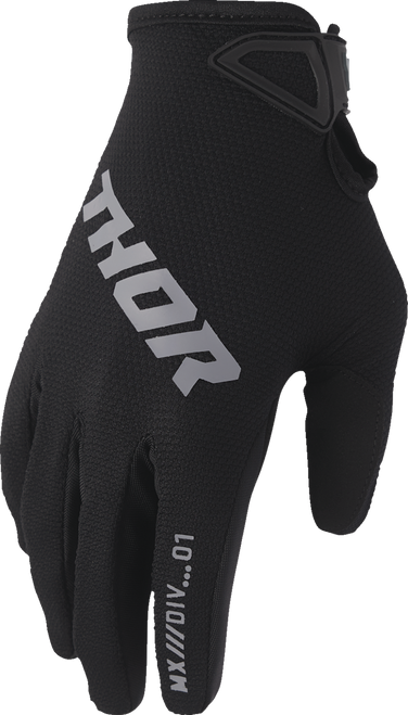 Thor Ridemode Static Gloves - Black - Large 3330-8334