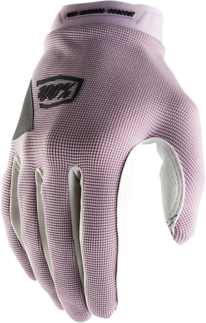 100% Women'S Ridecamp Gloves - Lavender - Medium 10013-00012