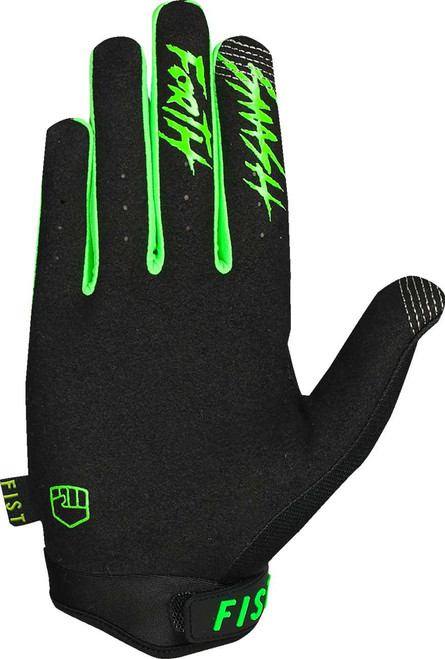 Fist Handwear Youth Strapped Stocker Gloves - Fluro Green - 2Xs F-GSY-01129-XXS