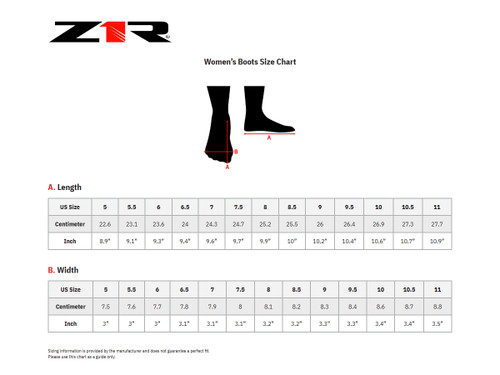 Z1R Women'S Savage Boots - Black - Us 10 3403-0870