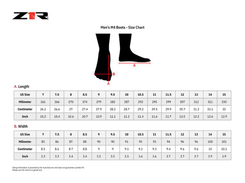Z1R M4 Boots - Black - Us 15 3403-0884