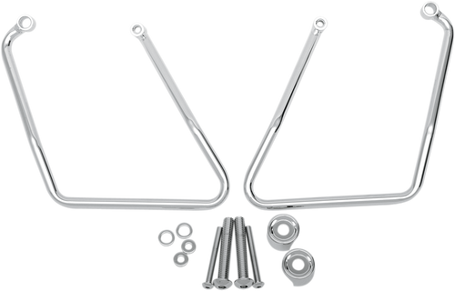 Drag Specialties Saddlebag Support - Chrome - Xl '04-'22 3501-0159