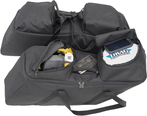 Drag Specialties Seats Saddlebag Liners - Black - Fl '14-'22 3501-0942