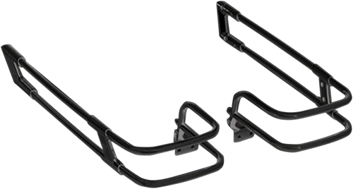 Drag Specialties Saddlebag Guard Rails - Black - Fl '14-'24 3501-1246