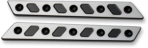 Joker Machine Saddlebag Latch Inserts - Black 04-501-1