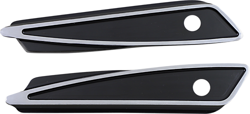 Covingtons Saddlebag Hinge Cover - Ripper - Black C1810-B