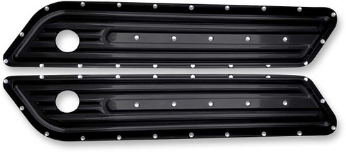 Covingtons Saddlebag Hinge Cover - Ripper - Black C1810-B