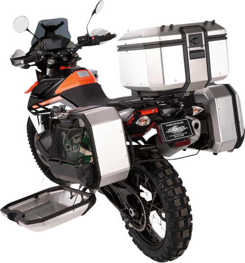 Moose Offroad Kenai Case 36 - Right - Silver D0TR36100RKM
