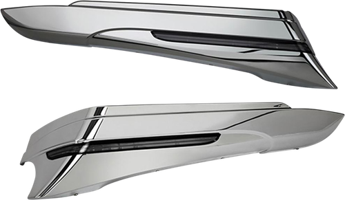 Ciro Saddlebag Extensions - '14-'21 - Chrome 40110