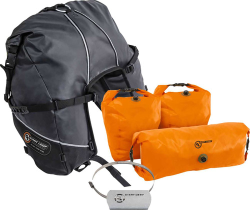 Giant Loop Great Basin Saddlebag - Black GBSB25-B
