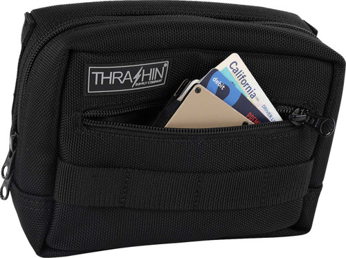 Thrashin Supply Co. Handlebar Bag - Black THB-0005