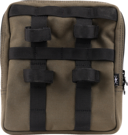 Thrashin Supply Co. Handlebar Bag Slim - Green THB-0031
