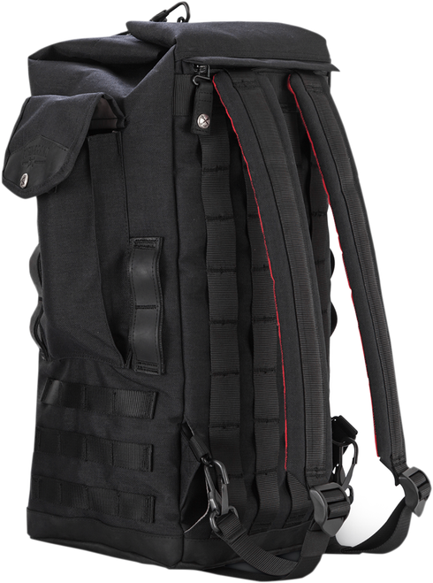 Burly Brand Sissy Bar Backpack - Black B15-1013B