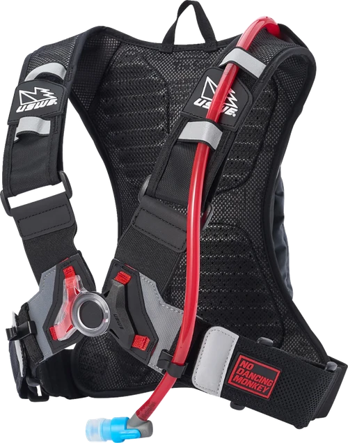 Uswe Moto Hydration Pack - 3L - Carbon Black/Gray 2033401