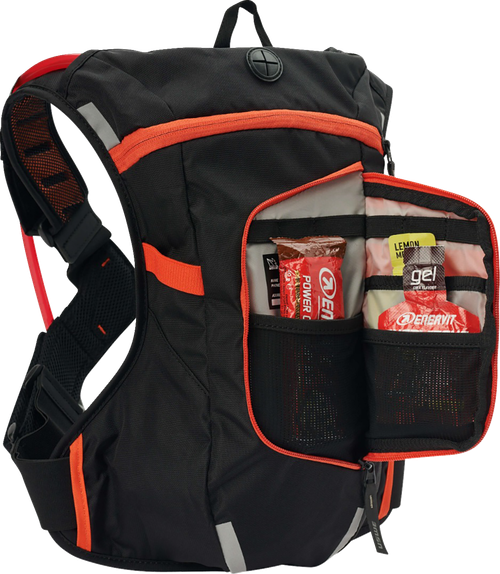 Uswe Moto Hydration Pack - 4L - Orange/Black 2043438