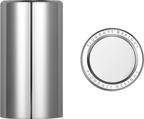 Figurati Designs Docking Covers - Long - Silver FD60-DC-2545-SS