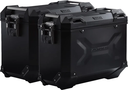 Sw-Motech Trax Adv Aluminum Case System - Black - Bmw R 1200/1250 Gs '12-'24 KFT.07.664.70001/B