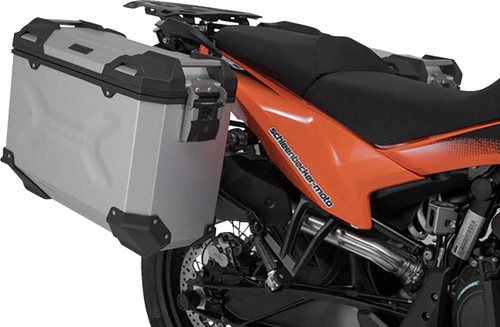 Sw-Motech Trax Adv Aluminum Case System - Silver - Ktm Adventure 790/890/Smt 890 '19-'24 KFT.04.521.70001/S