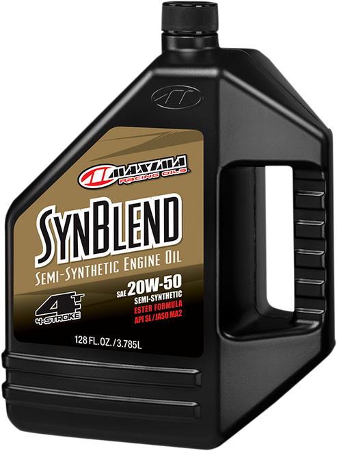 Maxima Racing Oil Synblend Semi-Synthetic Oil - 20W-50 - 1 U.S. Gal. 359128B