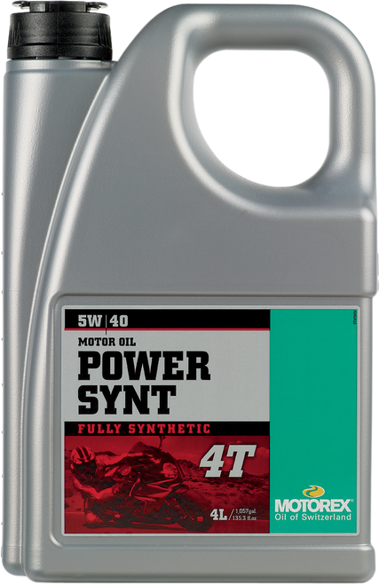 Motorex Power Synt 4T Engine Oil - 5W-40 - 4L 305658