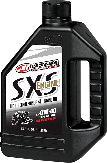Maxima Racing Oil Sxs Utv Synthetic 4T Oil - 0W-40 - 1L 30-12901