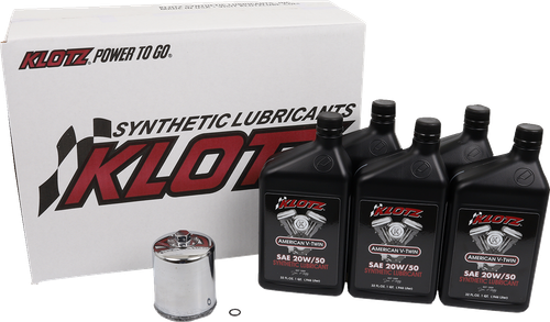 Klotz Oil Basic Oil Change Kit - Twin Cam/M8 KH-109