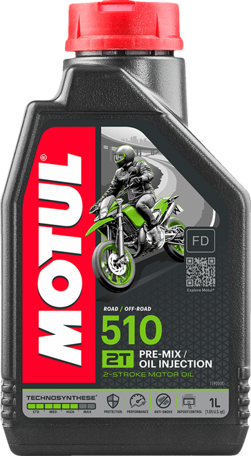 Motul 510 2T Anti-Smoke Oil - 4L 104030