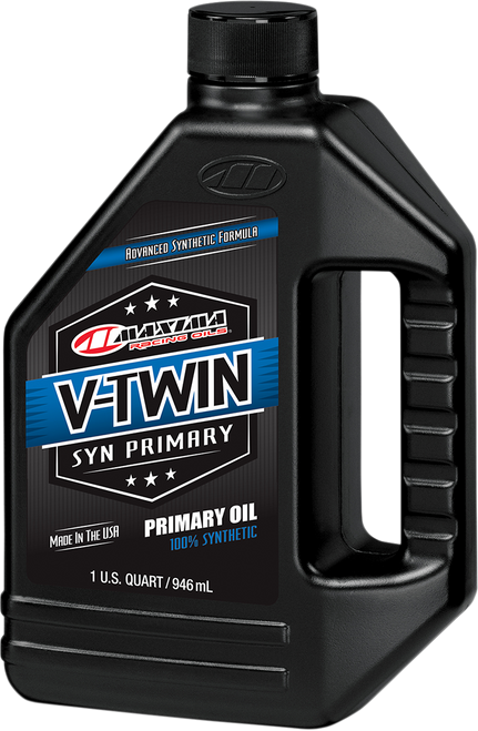Maxima Racing Oil V-Twin Synthetic Primary Oil - 1 Us Quart 40-05901