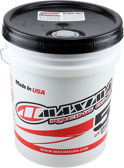 Maxima Racing Oil Racing Fork Fluid - 5W - 5 U.S. Gal. - Pail 59505-5