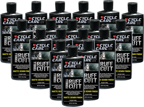 Cycle Care Formulas Ruffcut Denim Detailer - 4 U.S. Fl Oz. - 18 Pack Display 38004-M