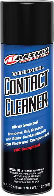 Maxima Racing Oil Citrus Scented Contact Cleaner - 13 Oz. Net Wt. - Aerosol 72920