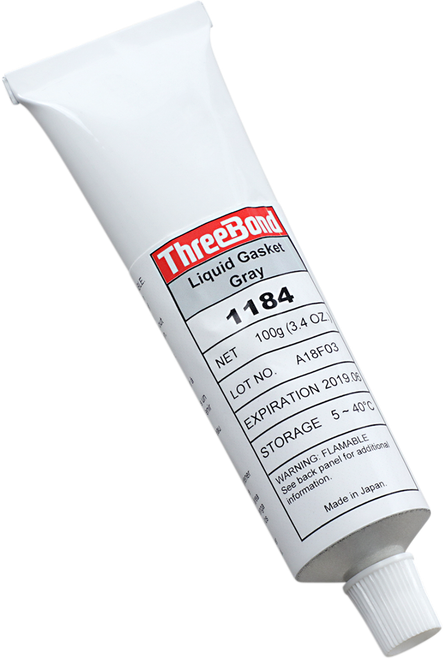 Threebond Liquid Gasket - 3.4 Oz. Net Wt. - Tube 1184A100G