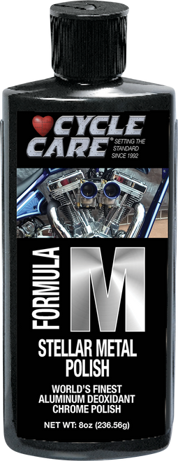 Cycle Care Formulas Formula M Aluminum/Chrome Polish - 8 Oz. Net Wt. 55008