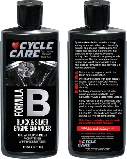 Cycle Care Formulas Formula B Engine Enhancer - 4 Oz Net Wt. 44004
