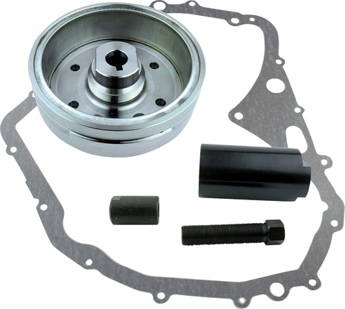 Rm Stator Magneto Flywheel Rotor Kit - Puller And Gasket - Manual Transmission - Arctic Cat/Suzuki RM22434
