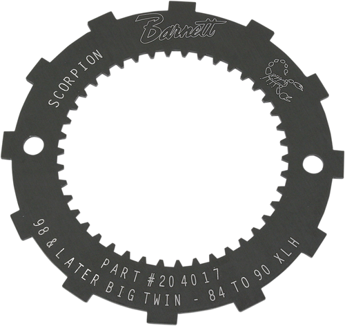 Barnett Lock Plate - Clutch Basket - Scorpion - '86-'90 Xl/'98-'05 Dyna/'99-'00 Fxr/'97-'06 Softail/Touring 6383080098
