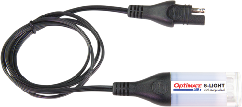 Tecmate Charge System Tester W/Flashlight - Sae/2 Pin Connector - Led O-120