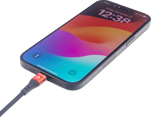 Ridepower Usb To Lightning Cable - Charger - Single-End - 7-1/2" RPUSBLHT75