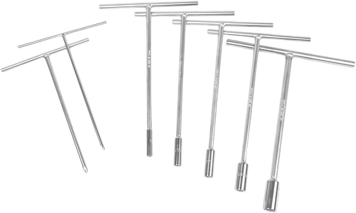 Motorsport Products T-Handle Tools - Socket/Screwdriver - Set Of 7 76055