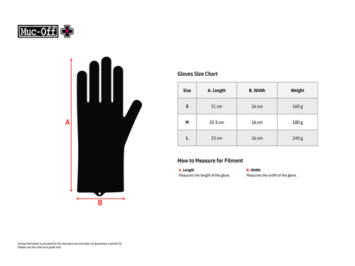 Muc-Off Usa Deep Scrub Glove - Medium 20405