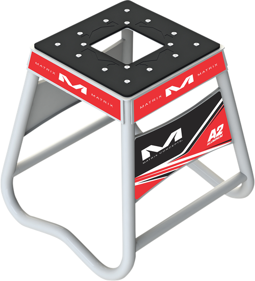 Matrix Concepts,Llc A2 Stand - Aluminum - Red/White A2 102