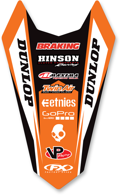 Factory Effex Rear Fender Graphic - Ktm 17-32520