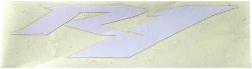 Factory Effex R1 Decal - White - 12" 17-94216